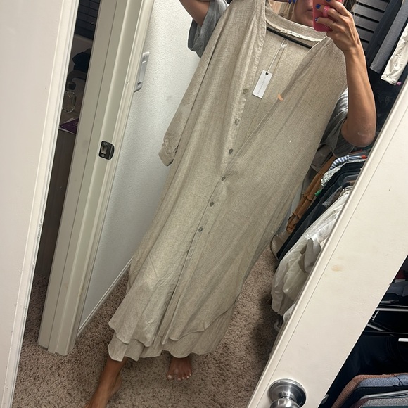Stitch and Feather | Ellison linen Dress | NWT - Picture 1 of 4